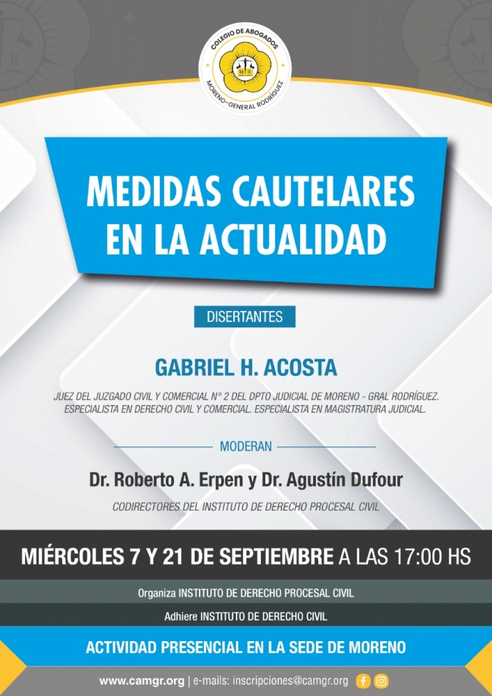 MEDIDAS CAUTELARES